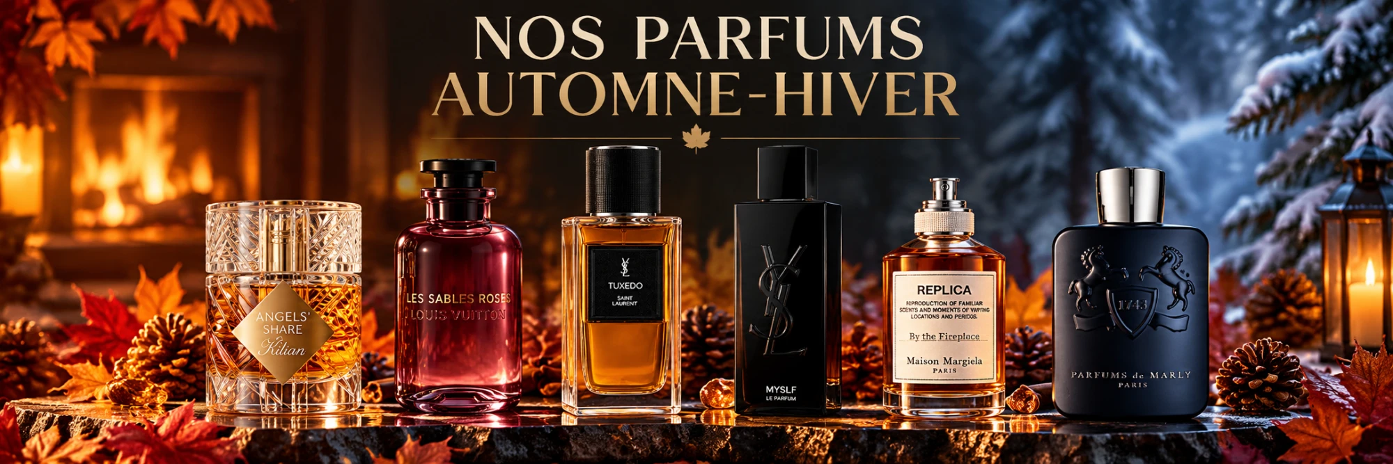 Nos parfums automne-hiver